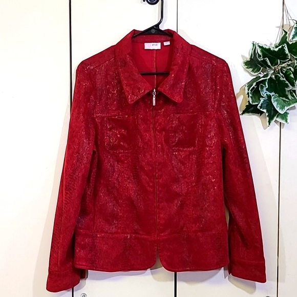 erin london Jackets & Blazers - Erin Zipper Jacket